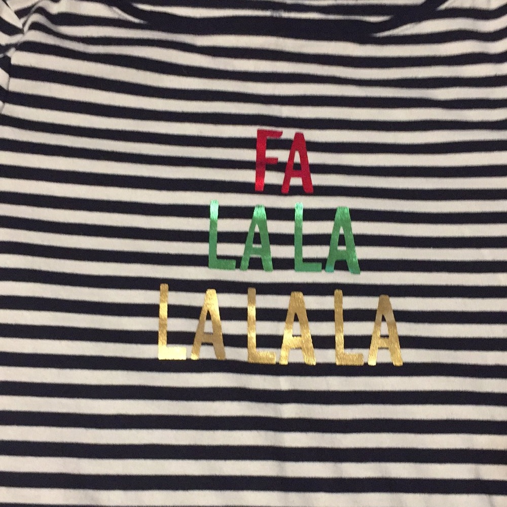 Talbots Christmas top size xs